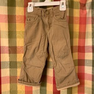 18-24 Old Navy straight khaki pants